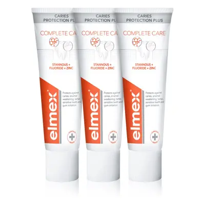 Elmex Caries Protection Complete Care dentifrice rafraîchissant pour une protection complète des