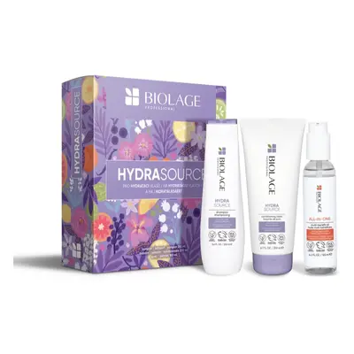 Biolage Essentials HydraSource coffret cadeau pour cheveux abîmés