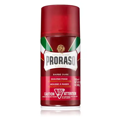 Proraso Red mousse à raser effet nourrissant