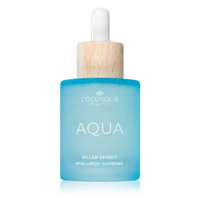 COCOSOLIS AQUA Filler-Effect Hyaluron Supreme sérum hydratant pour un look jeune