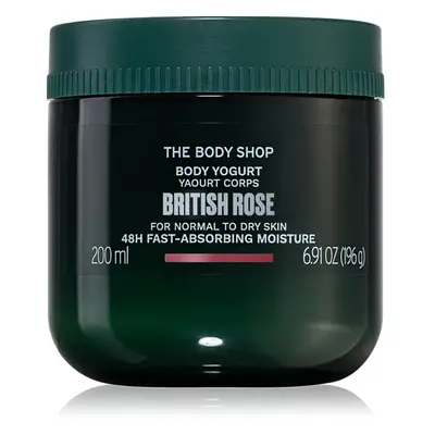 The Body Shop British Rose Body Yogurt yaourt corporel