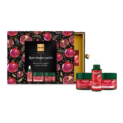 Weleda Pomegranate and Maca peptides coffret cadeau effet raffermissant pour femme Premium