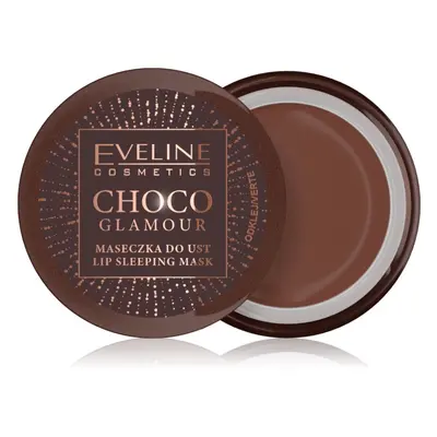 Eveline Cosmetics Choco Glamour masque de nuit régénérateur lèvres