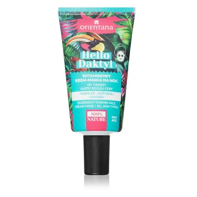 Orientana Hello Daktyl masque de nuit visage