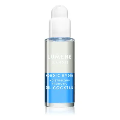 Lumene Nordic Hydra [LÄHDE] Moisturizing Prebiotic Oil-Cocktail sérum bi-phasé pour peaux déshyd