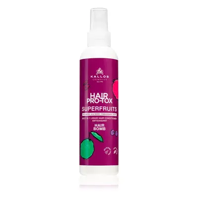 Kallos Hair Pro-Tox Superfruits après-shampoing sans rinçage en spray aux effets antioxydants