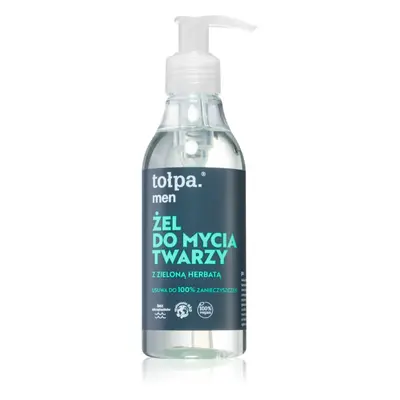 Tołpa Men gel nettoyant visage au thé vert pour homme