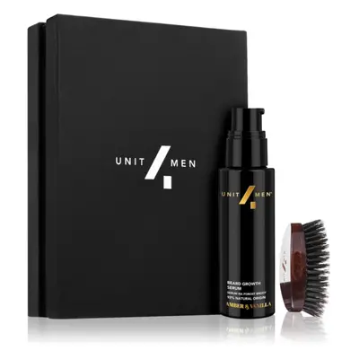 Unit4Men Beard Growth Set ensemble pour la barbe pour homme