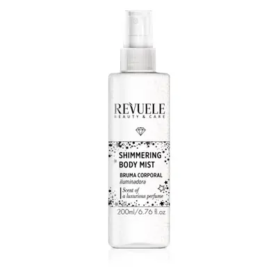 Revuele Shimmering Body Mist brume illuminatrice corps teinte Silver