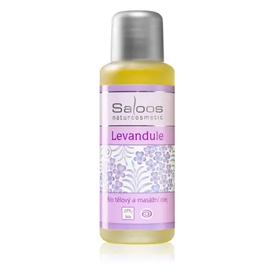 Saloos Bio Body And Massage Oils Lavender huile corporelle pour massage