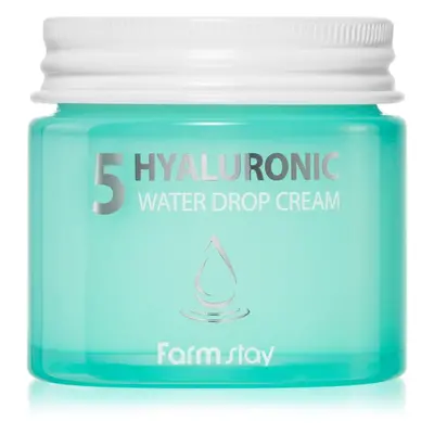 Farmstay Hyaluronic Water Drop Cream crème visage à l'acide hyaluronique