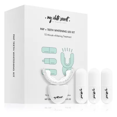 My White Secret Whitening LED Kit kit de blanchiment dentaire