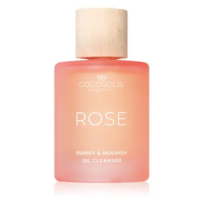 COCOSOLIS ROSE Purify & Nourish Oil Cleanser huile nettoyante visage effet nourrissant