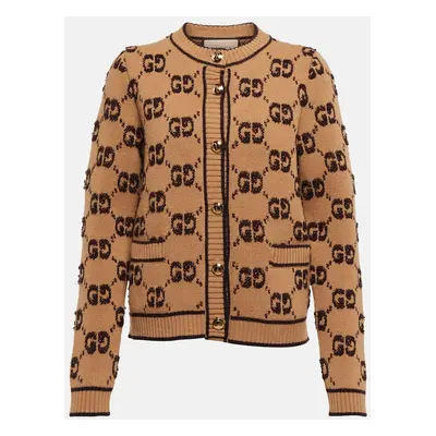 Gucci Cardigan GG brodé en laine