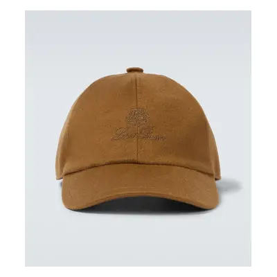 Loro Piana Casquette en cachemire à logo