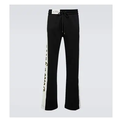 Dolce & Gabbana Pantalon de survêtement brodé en coton