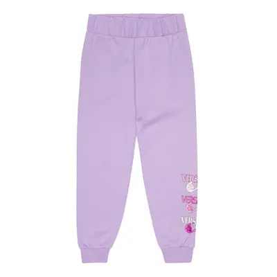 Versace Kids Pantalon de survêtement Safety Pin en coton