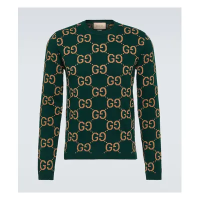 Gucci Pull GG en jacquard de laine