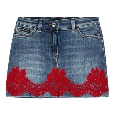 Dolce & Gabbana Kids Jupe en jean