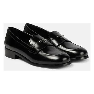 Prada Mocassins Penny en cuir verni