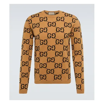 Gucci Pull GG en jacquard de laine