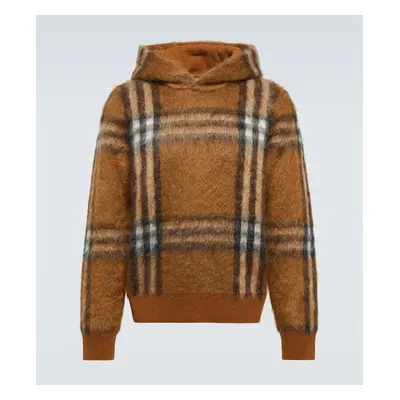 Burberry Sweat-shirt en jacquard de laine, mohair et cachemire mélangés