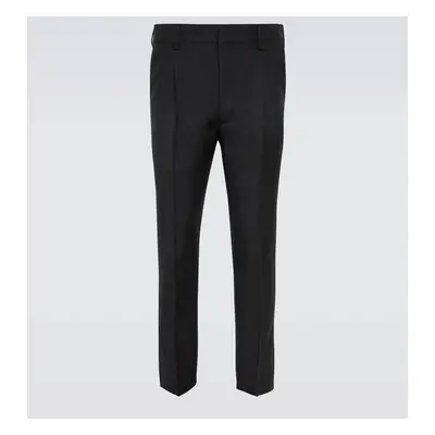 Prada Pantalon slim en mohair et laine