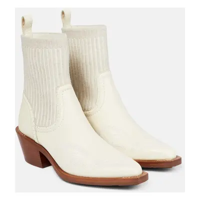 Chloé Bottines Nellie en cuir