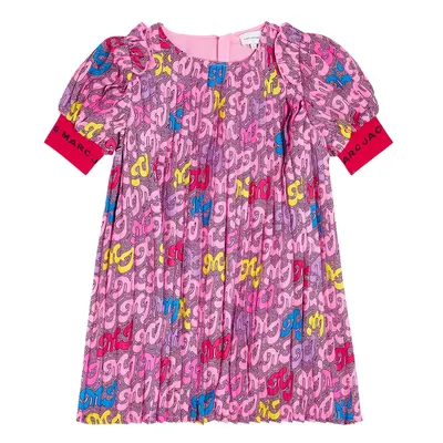 Marc Jacobs Kids Robe imprimée en satin