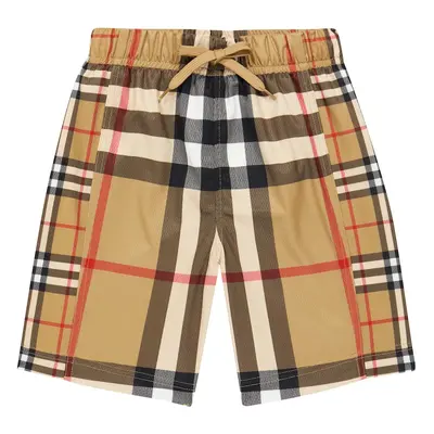 Burberry Kids Short de bain Vintage Check