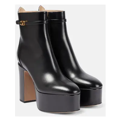 Valentino Garavani Bottines VLogo en cuir