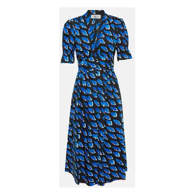 Diane von Furstenberg Robe midi portefeuille imprimée