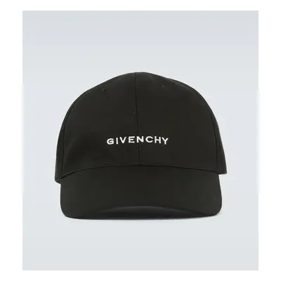 Givenchy Casquette en coton mélangé à logo