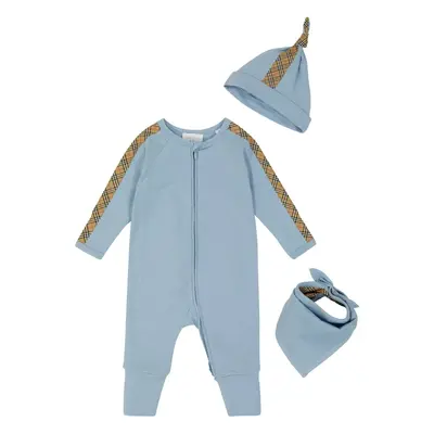 Burberry Kids Bébé - Set grenouillère, bavoir et bonnet