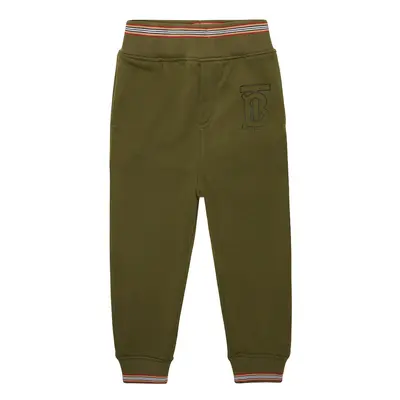 Burberry Kids Pantalon de survêtement en coton