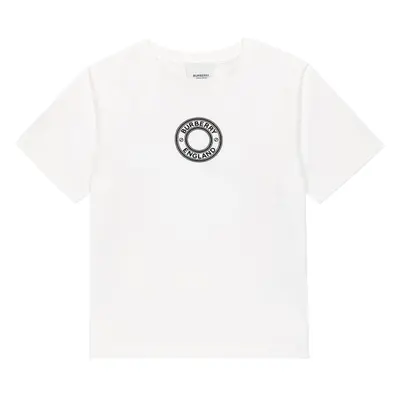 Burberry Kids T-shirt en coton à logo