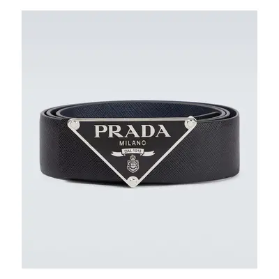 Prada Ceinture en cuir à logo