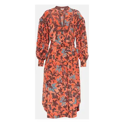 Ulla Johnson Robe midi Taiana à fleurs