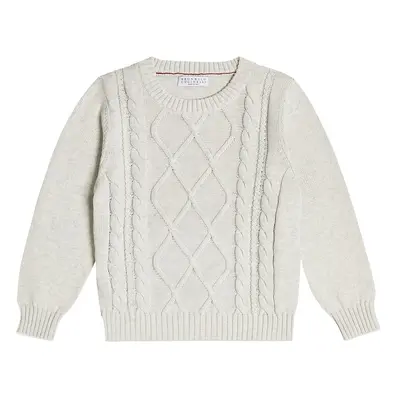 Brunello Cucinelli Kids Pull en coton