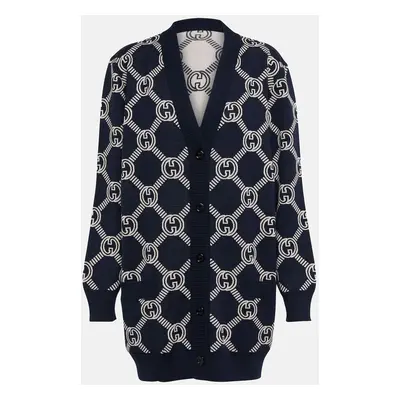 Gucci Cardigan GG réversible en laine mélangée