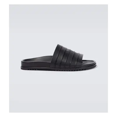 Rick Owens Mules Ruhlmann Granola en cuir