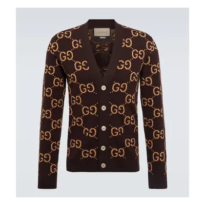 Gucci Cardigan GG en jacquard de laine