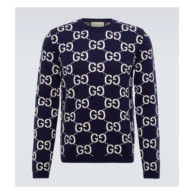 Gucci Pull GG en jacquard de laine