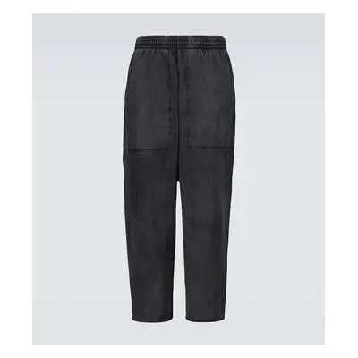 Balenciaga Pantalon de survêtement raccourci en coton