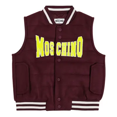 Moschino Kids Gilet doudoune à logo