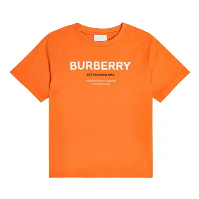 Burberry Kids T-shirt Horseferry en coton