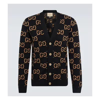 Gucci Cardigan GG en jacquard de laine