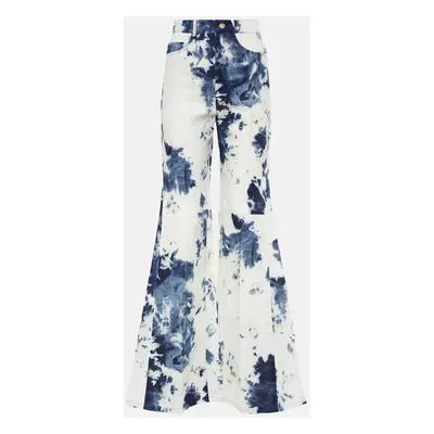 Chloé Pantalon évasé tie & dye en lin