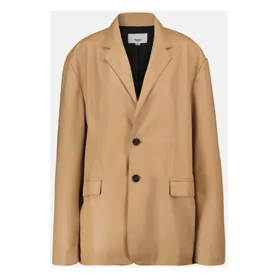 The Frankie Shop Blazer Olympia en cuir synthétique