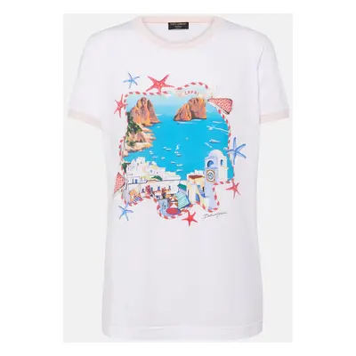 Dolce & Gabbana T-shirt Capri imprimé en coton